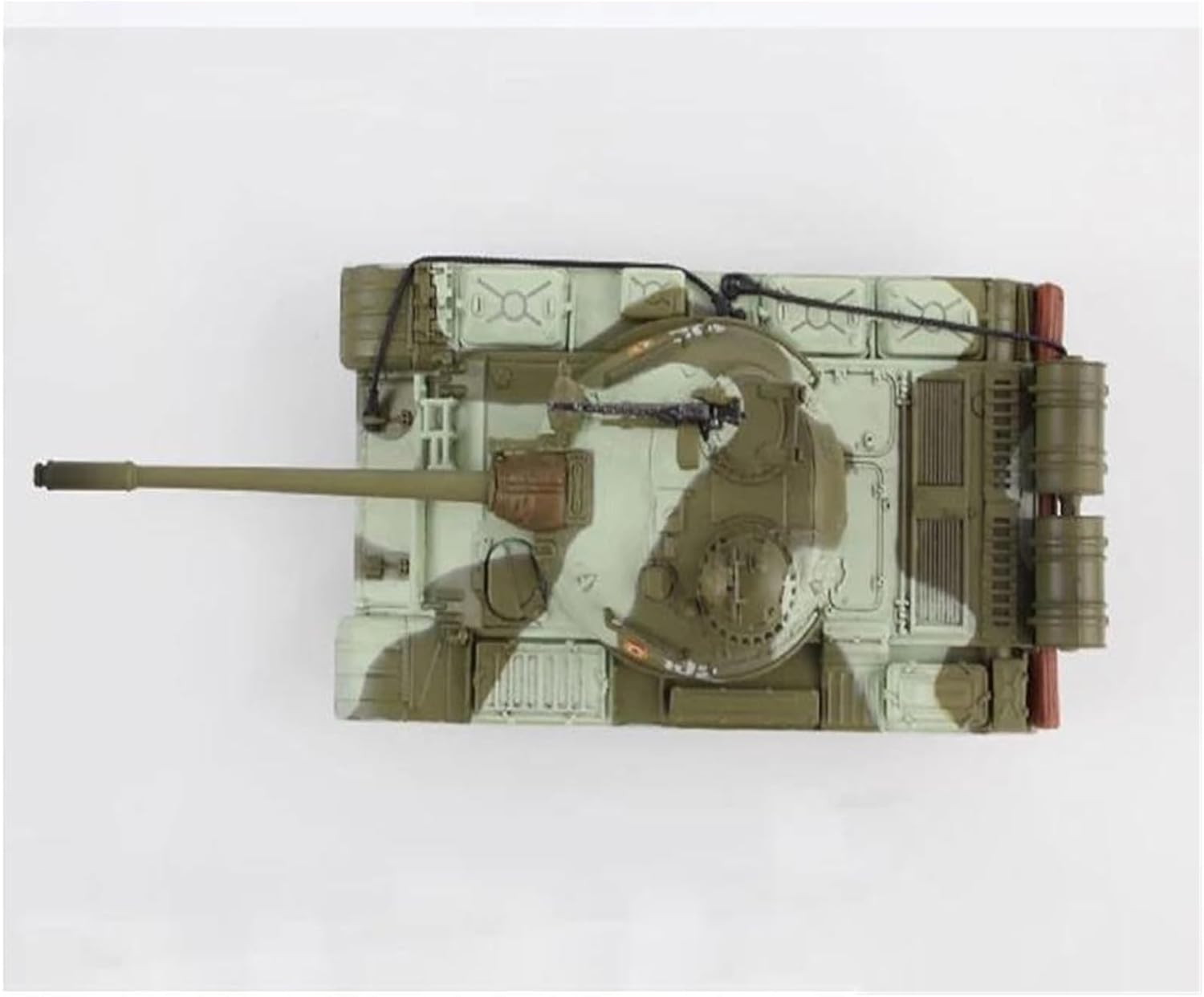 Realistic Tank 1:72 Scale for Soviet Tmur54B Main Battle Tank Model Kit Static Die Casting Collectible Ornaments Static Tank Model