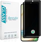 (2 Boîte) Bencuku Protecteur d'écran de confidentialité pour Google Pixel 8 Film en verre trempé anti-espion, Déverrouillage de l'empreinte digitale de soutien, Anti-rayure, Sans bulles
