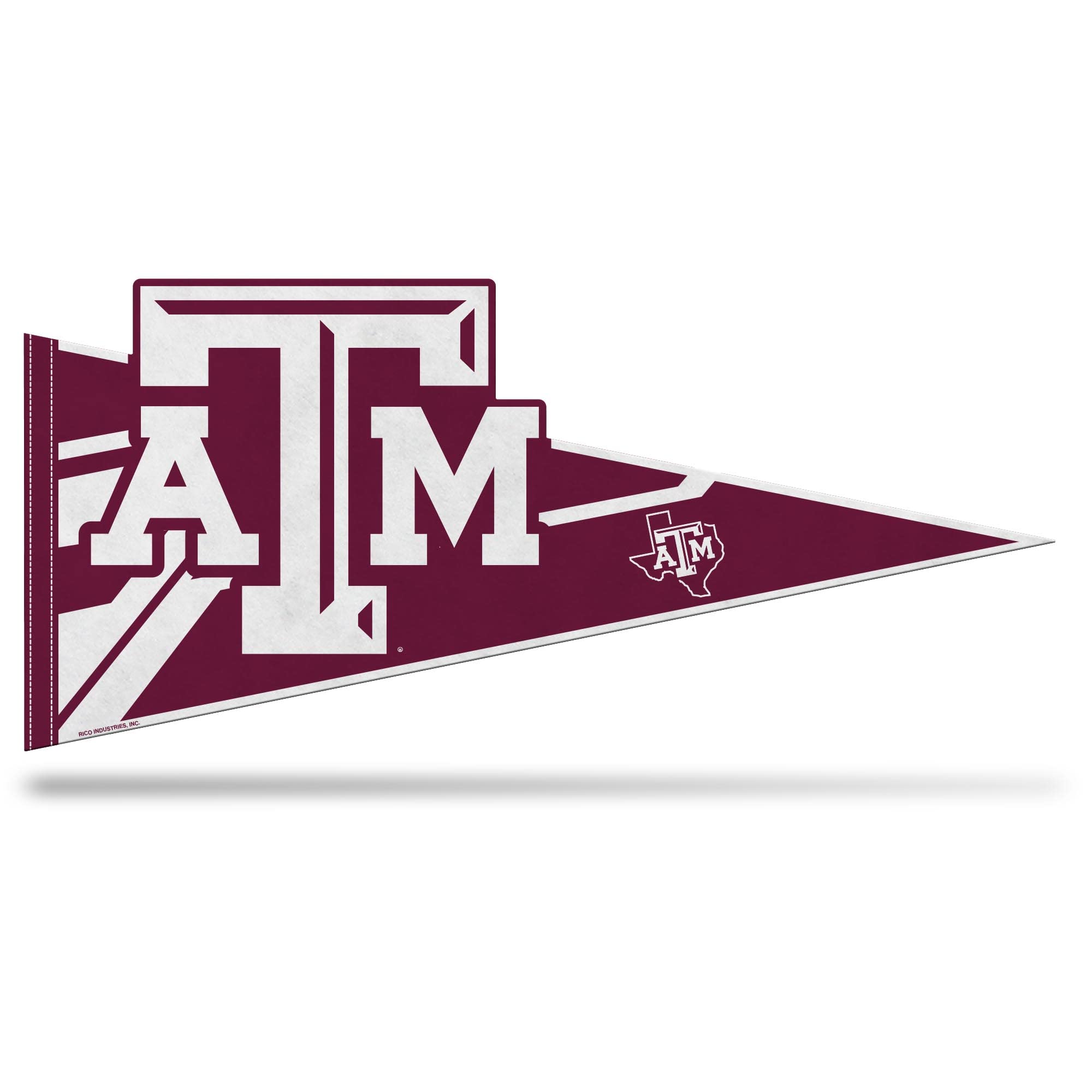 Fanion Texas A&M Aggies en feutre doux EZ a suspendre Rico Industries