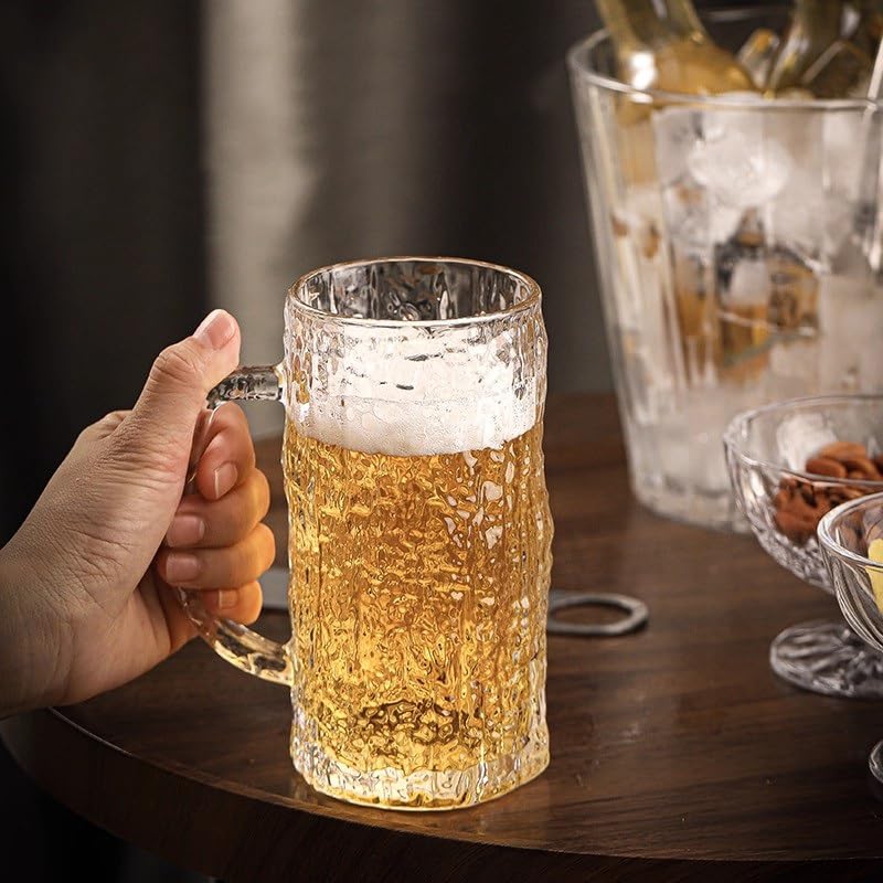 Jarras de cerveza cómodas de 473 ml que evitan que tu bebida se caliente 5
