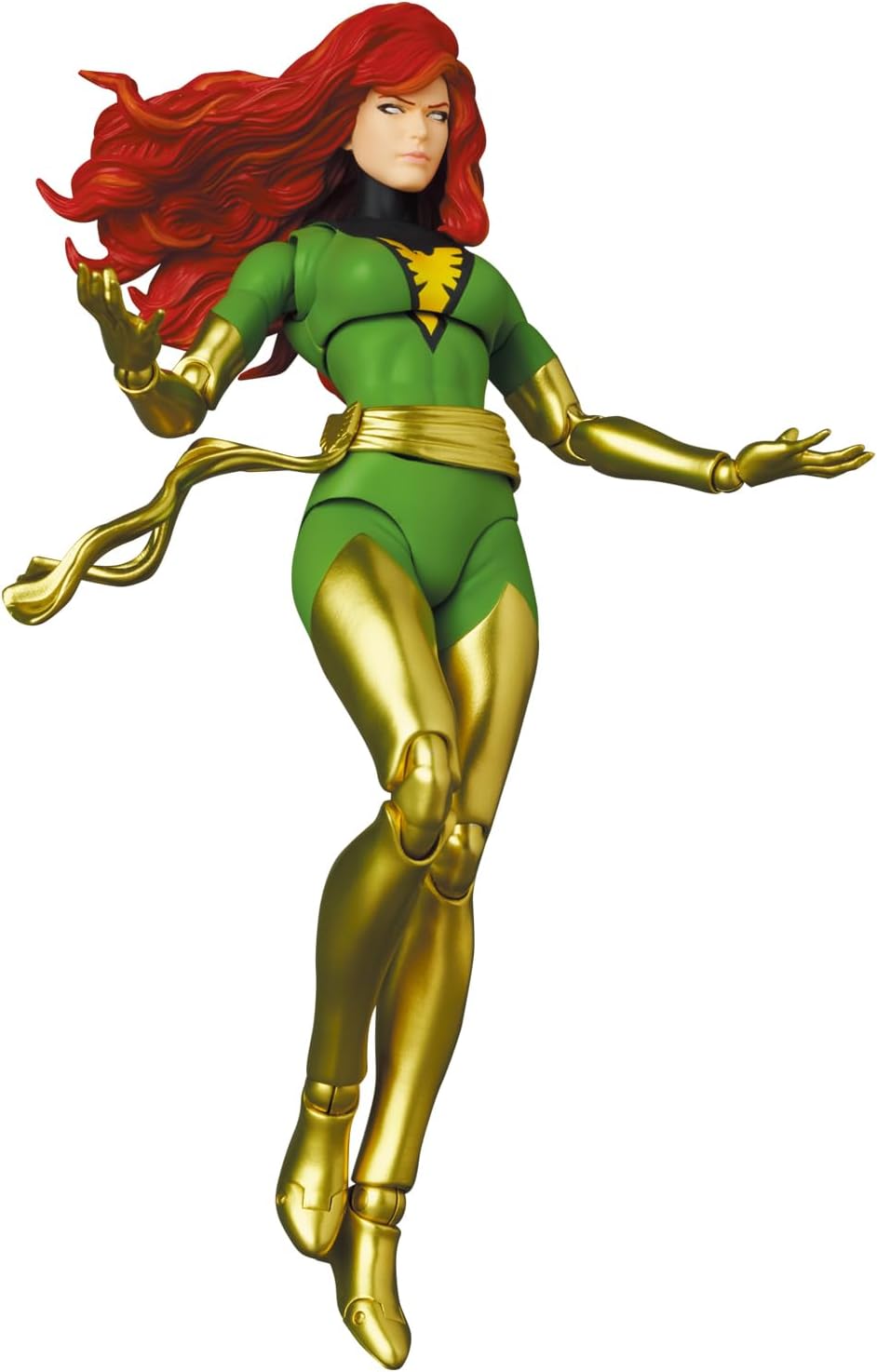 MAFEX No.218 X-MEN PHOENIX Phoenix (COMIC Ver.) Total Height: Approx. 5.9 inches (150 mm), Non-scale, Painted Action Figure