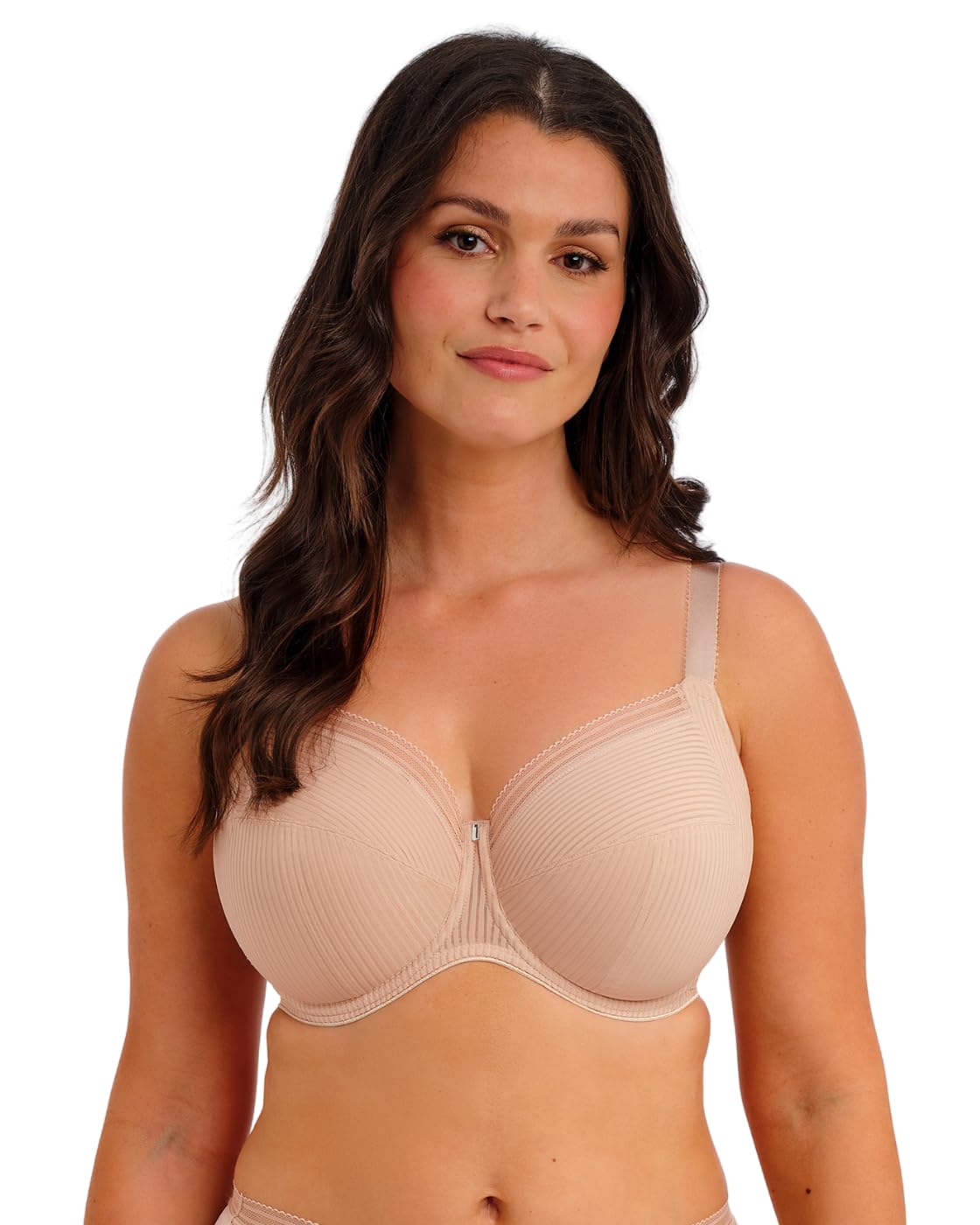 Fantasie Fusion-BH für Damen, mit seitlichem Bügel, Natürliches Beige, 85DD