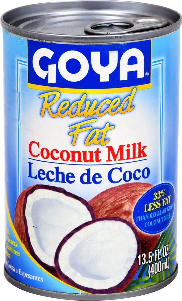 Goya Foods Coconut Milk, Reduced Fat, 13.5 Fl Oz (Pack of 24)