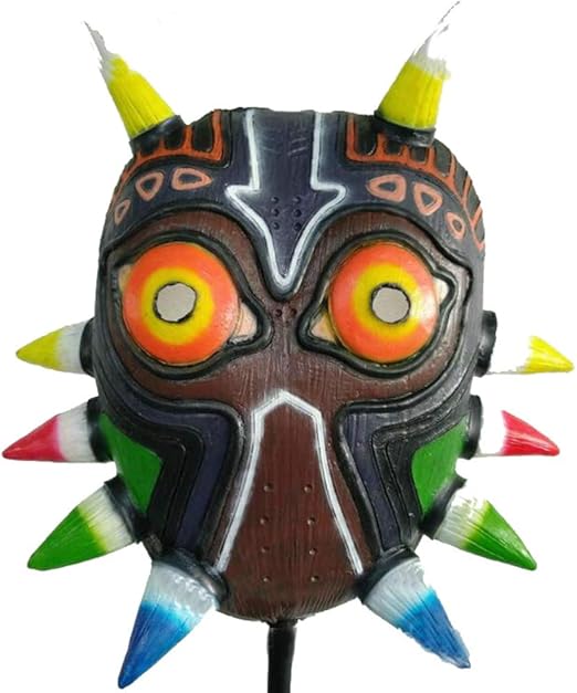 Amazon Co Jp ハロウィーンマスク 元の部族マスクを模したロールプレイングマスクbonき火パーティーカーニバル小道具 仮面舞踏会マスク ホビー