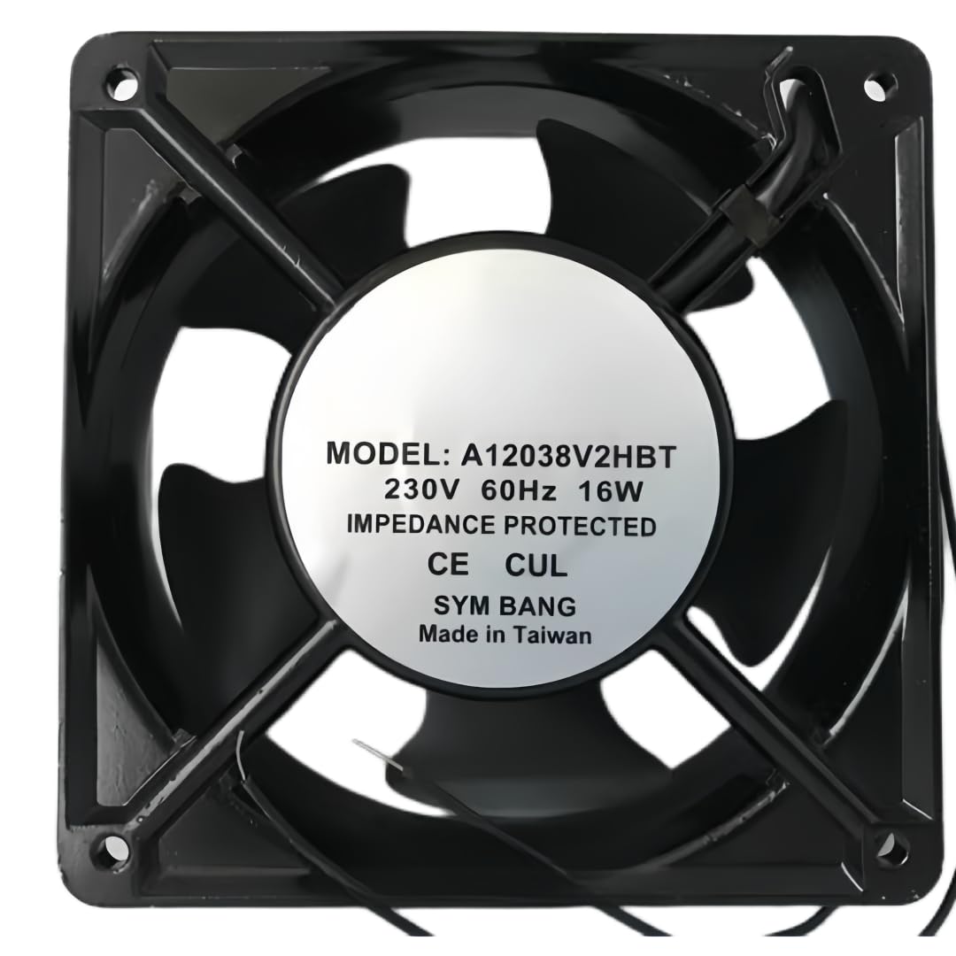 UWUKCJOKQ A12038V2HBT 230V 60HZ 16W 12CM 12038 Cooling Fan 120x120x38MM