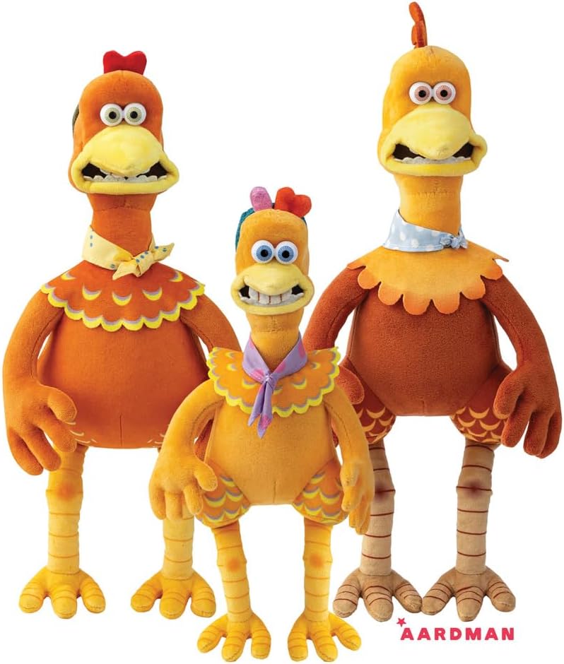 Aurora, 61551, Chicken Run Ginger 13In, Soft Toy, Orange