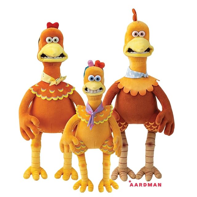 Foto 8 de 8 de Aurora, 61551, Chicken Run Ginger 13In, Soft Toy, Naranja