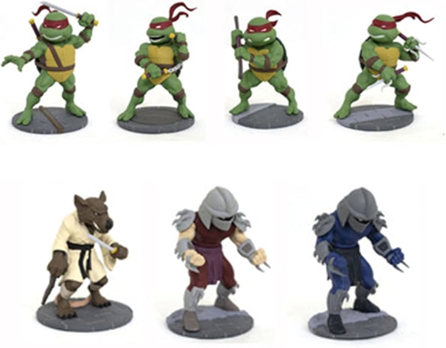 ミュータントタートルズ フィギュア 12体 セット ティーンエイジ・ミュータント・ニンジャ・タートルズ TMNT wave