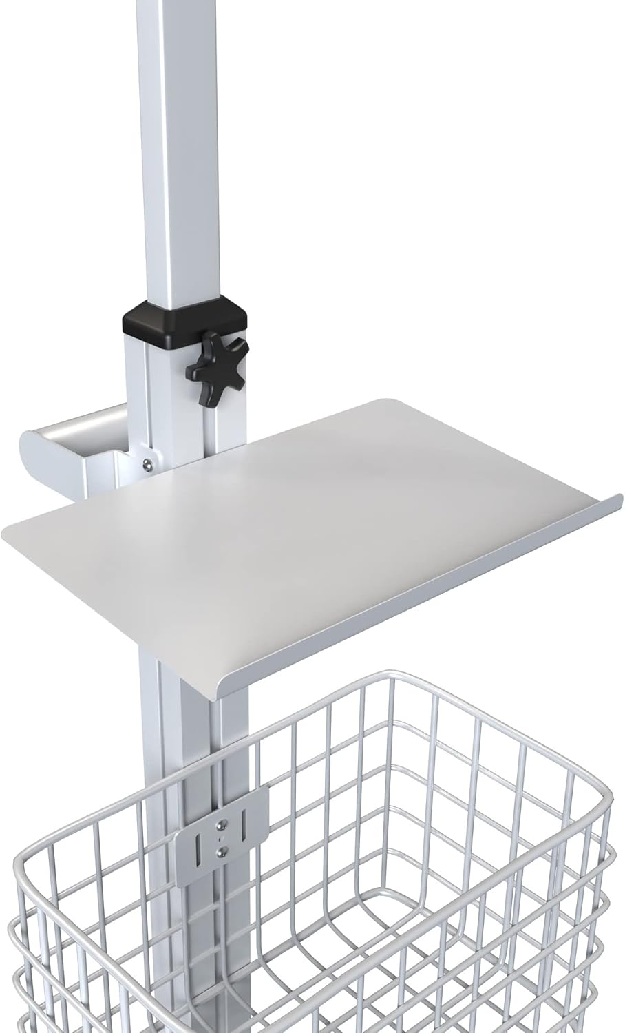 Mobile Medical Floor Stand - CTA Height Adjustable Digital Lock Workstation - iPad 11 (A16) - Pro 11-inch M4 - Air 11-inch M3- iPad 10th Gen - Galaxy Tab & More Tablets