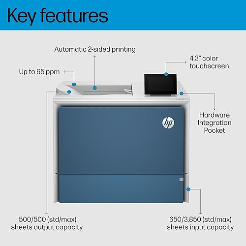 Miniatura 4 de HP Impresora Color LaserJet Enterprise 6701dn, mejor para negocios, (58M42A)