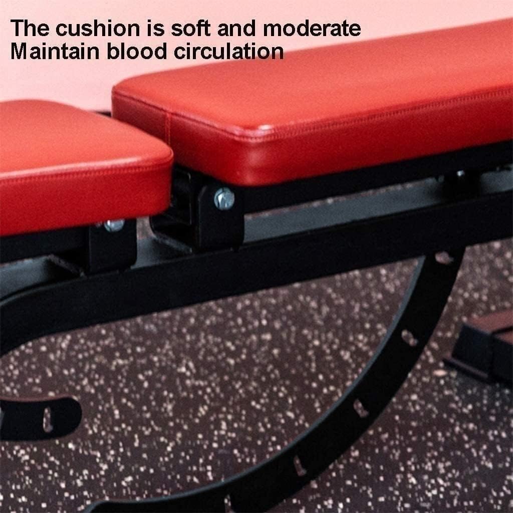 Adjustable Bench Exercise Bench Strength Training Utility Weight Bench Workout/Multi-Purpose Foldable Incline