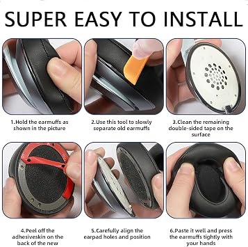 Replacement Ear Pads for Beats Studio 2 & 3 Headphones Ear Cushions Headphone Headphones Ear Cups Case with Soft Protein Leather (Studio 3-Royal Blue)