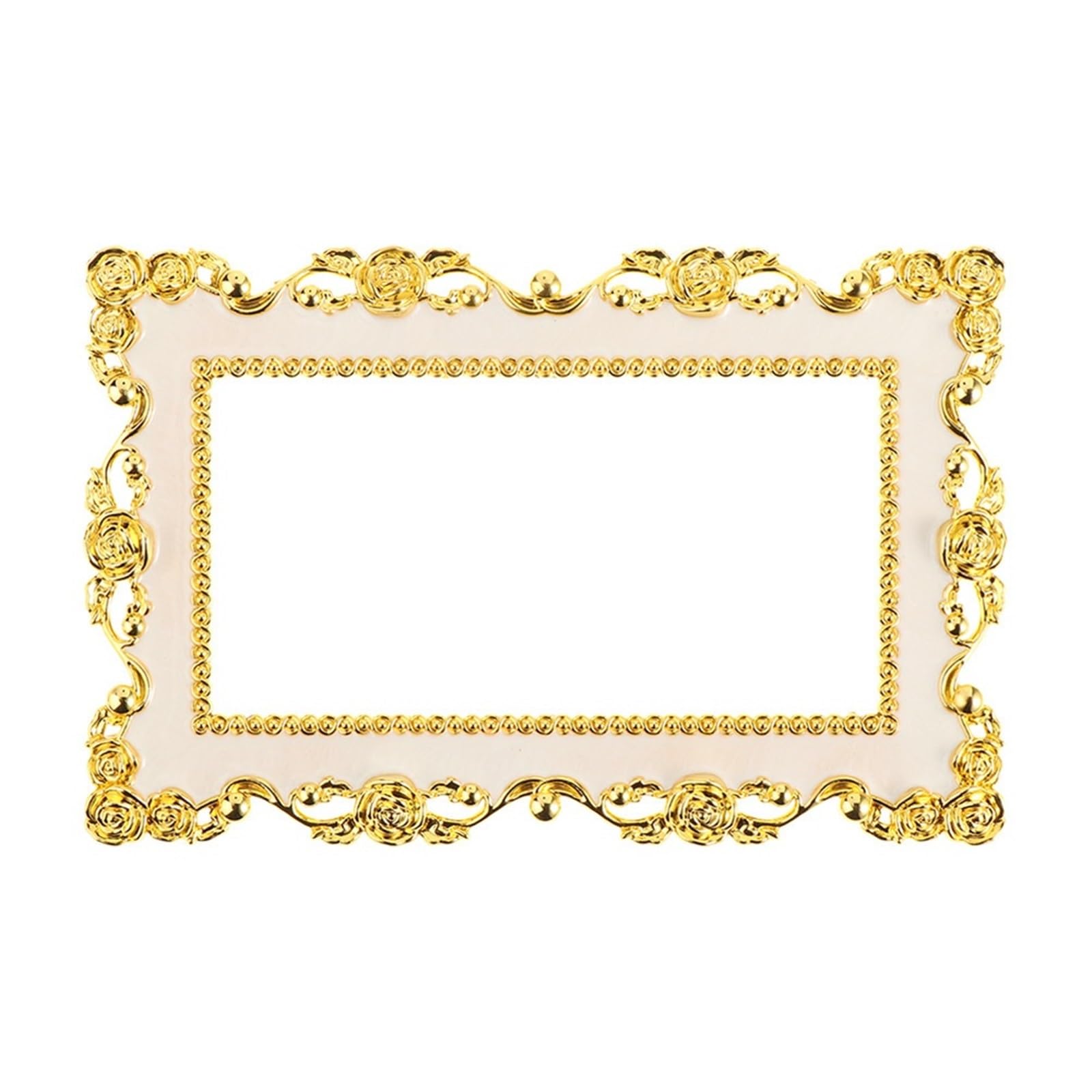 Decoration maison creative pour interrupteur mural double or et plastique chic