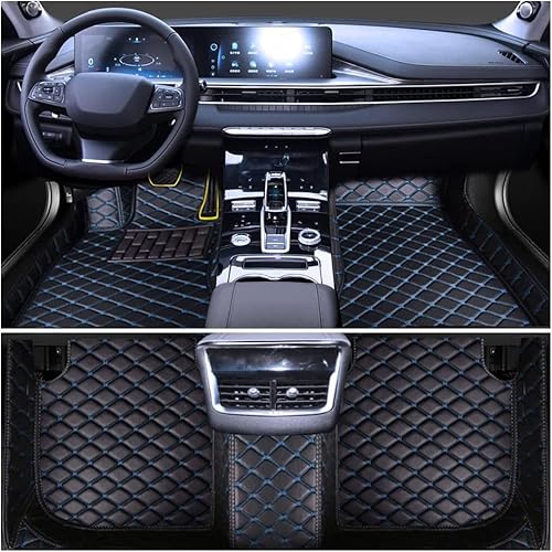 VOZAR Alfombrillas personalizadas para el piso del automóvil para el 99 % de los modelos de automóviles de lujo, impermeables, antideslizantes,