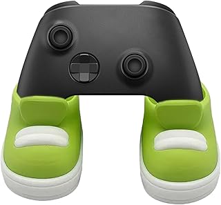 デスク用コントローラー保持スタンド - 2点 靴型 収納ブラケット - 楽しい コントローラー マウント - 家庭用 デスク 収納 ゲーム ルーム リビング ルーム