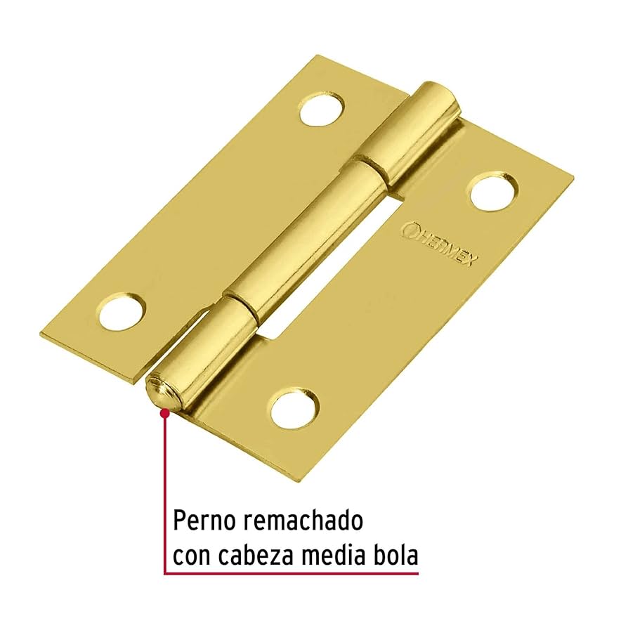 Amazon.com: Rectangular hinge 2 ', brass steel : 家居裝修