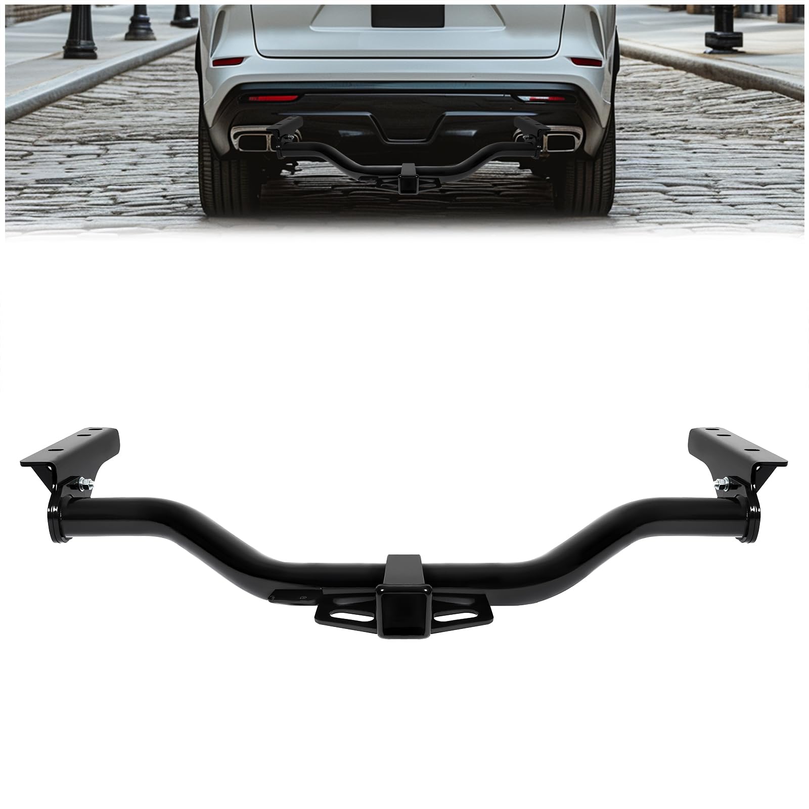 HECASA Class 4 Trailer Hitch Compatible with 2013 Infiniti JX35 2014-2020 Infiniti QX60 2013-2020 Nissan Pathfinder Trailer Tow Hitch 2 Inch Receiver