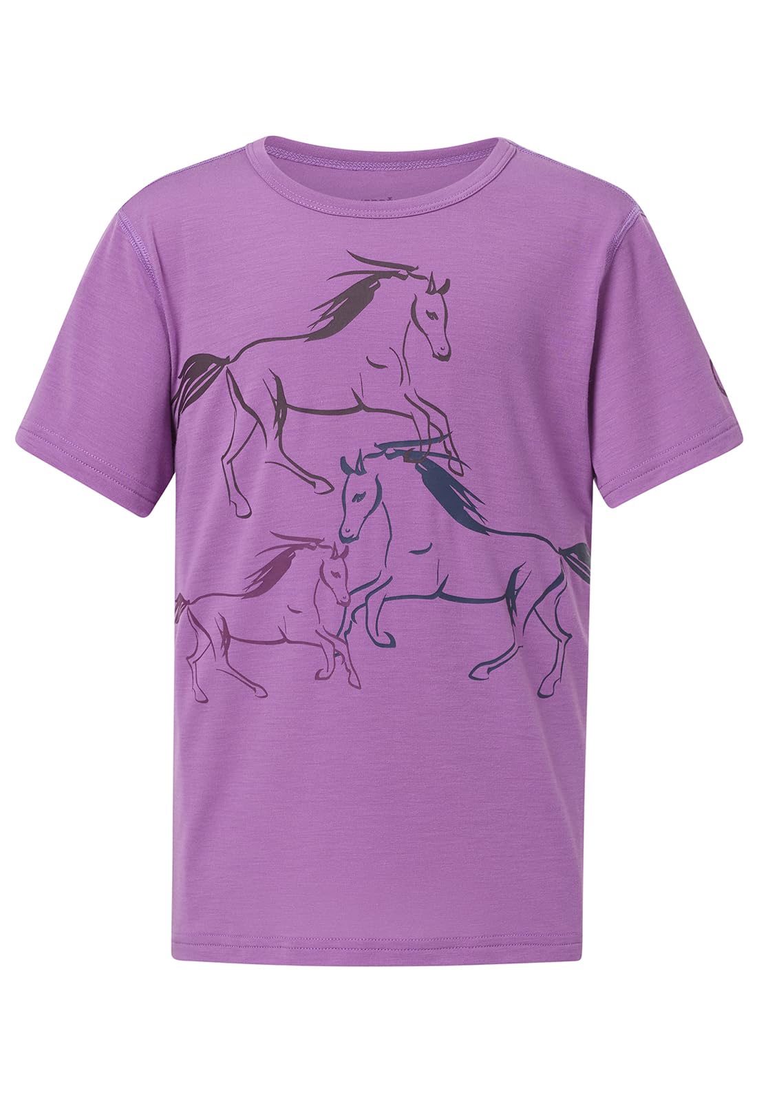 Kerrits Kids Liberty Horse Tee Foxglove Size: XL