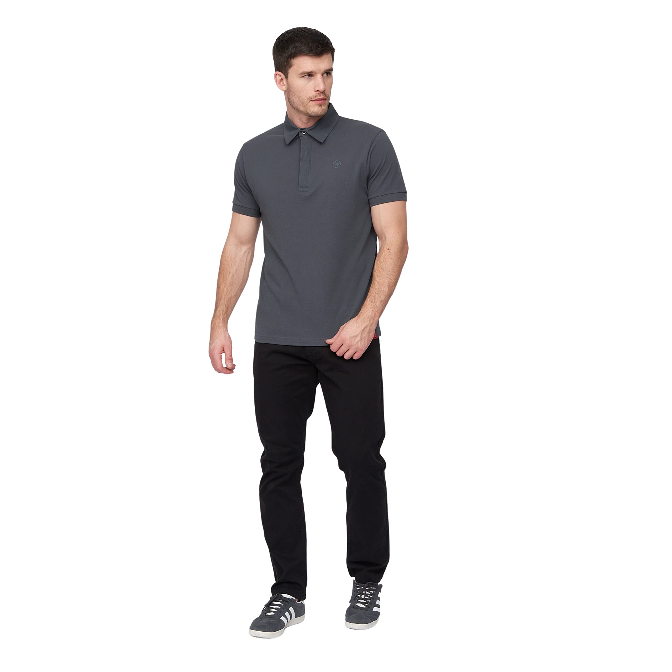 Duck And Cover Moretor Chinos Men's Trainers, Size W32 L30 In Black