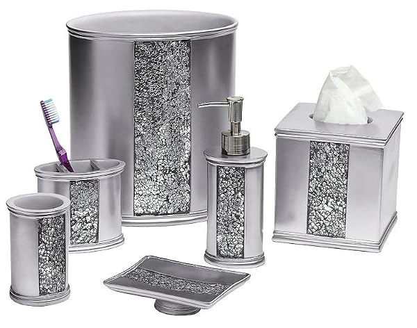 Popular Bath Silver Sinatra, Tooth Brush Holder by Popular Bath - Used condition - Image 4