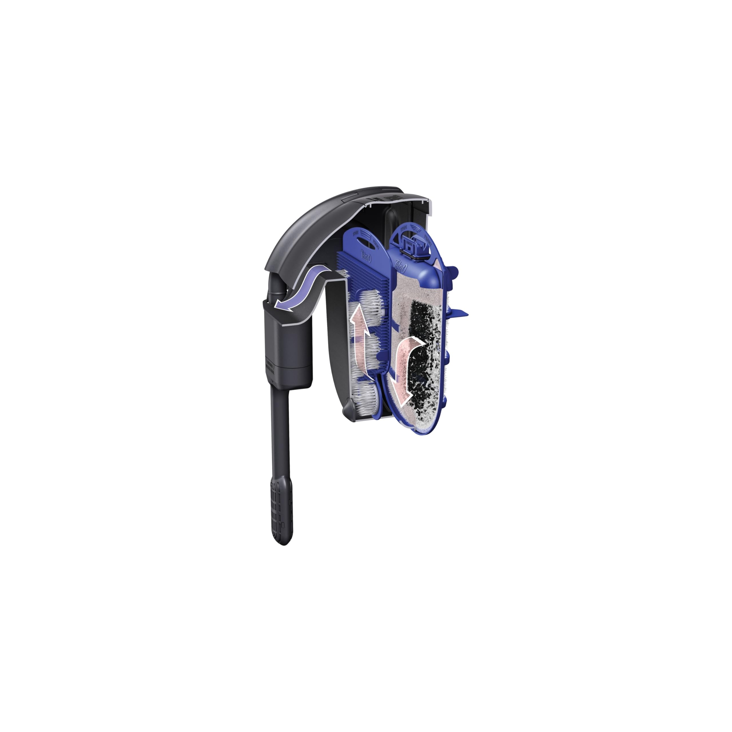Tetra Whisper EX 30 Filtre pour Aquariums de 20 à 30 gallons Filtration silencieuse Multi-étapes (26311), Noir et Gris