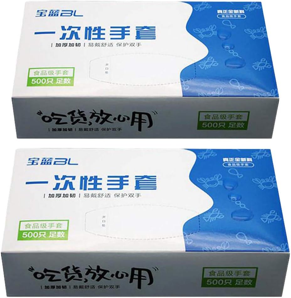 ZURQV Clear 1000 Pieces Disposable Garden Restaurant Home Extract