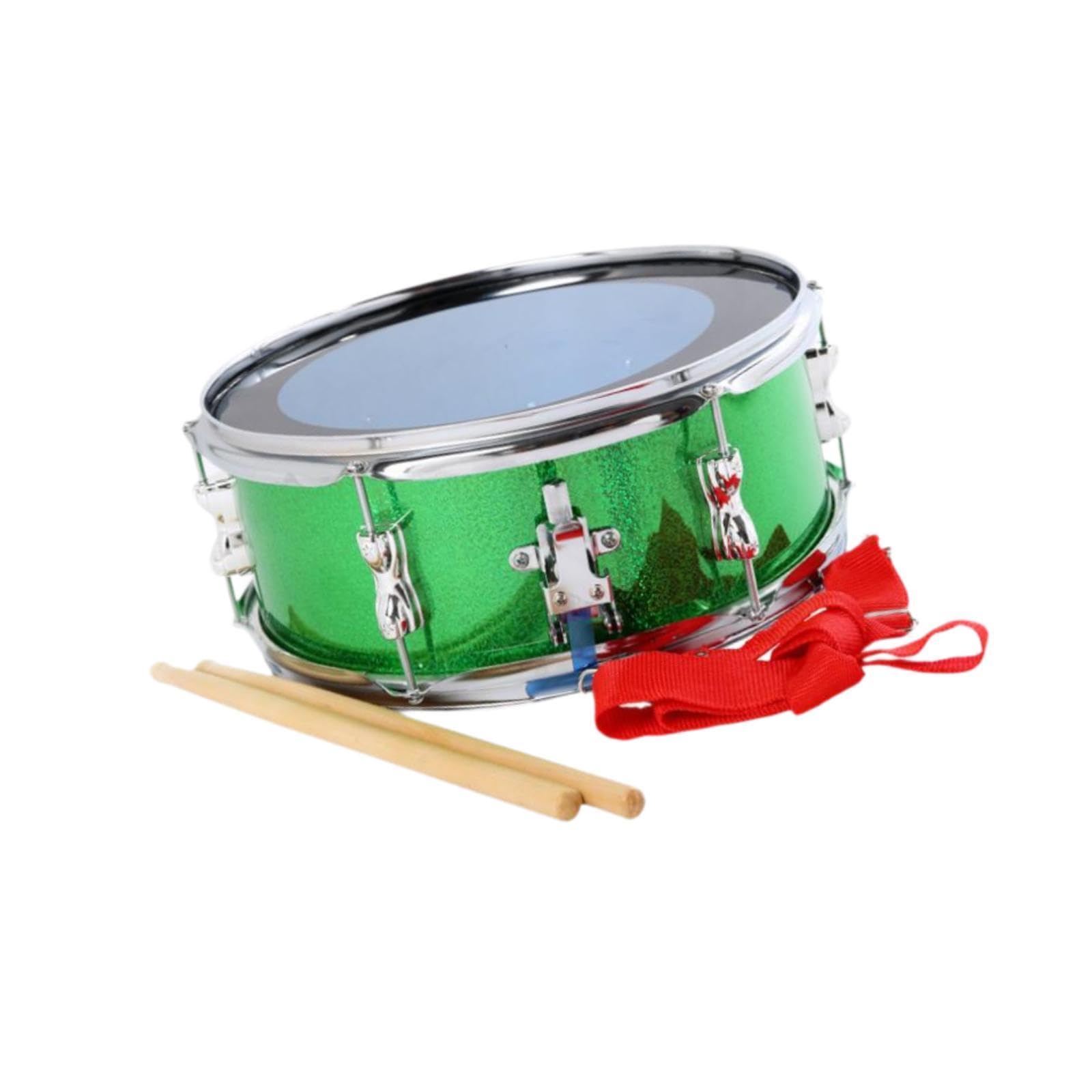13 Zoll Snare Drum Doppeltontrommel Professionell mit Schultergurt Musiklernen Marschtrommel Teenager Kinder Mädchen Jungen