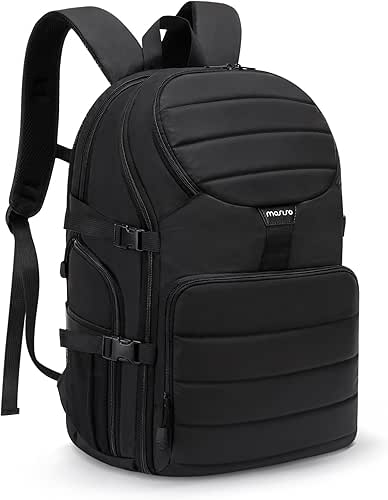 MOSISO Camera Backpack, DSLR/SLR/Mirrorless Camera Bag, Top Quick Access Photography