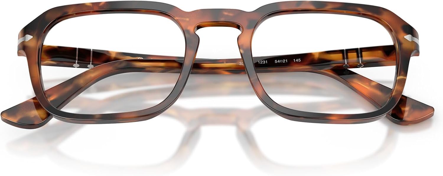Persol Women's Po3390v Square Prescription Eyewear Frames