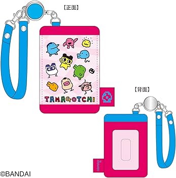 Amazon | バンダイ(BANDAI) たまごっち リール付きパスケース ピンク