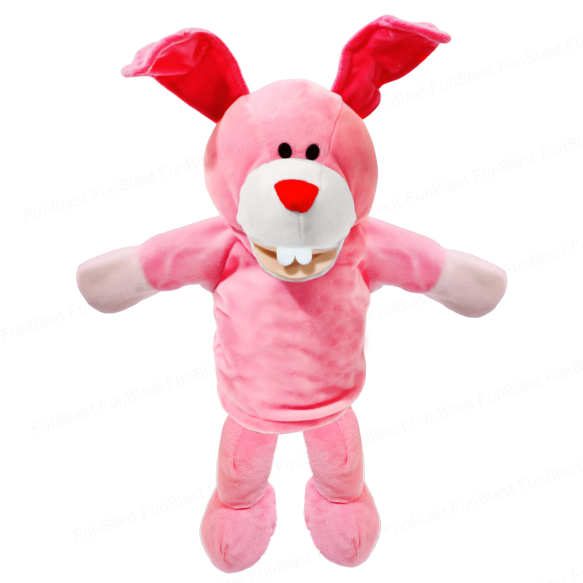 FunBlast Hand Puppets for Kids – Cute Animal Soft & Interactive Plush Bunny Puppets for Storytelling, Role Play & Learning Toys, Perfect for Toddlers & Children (Multicolor)-image-41