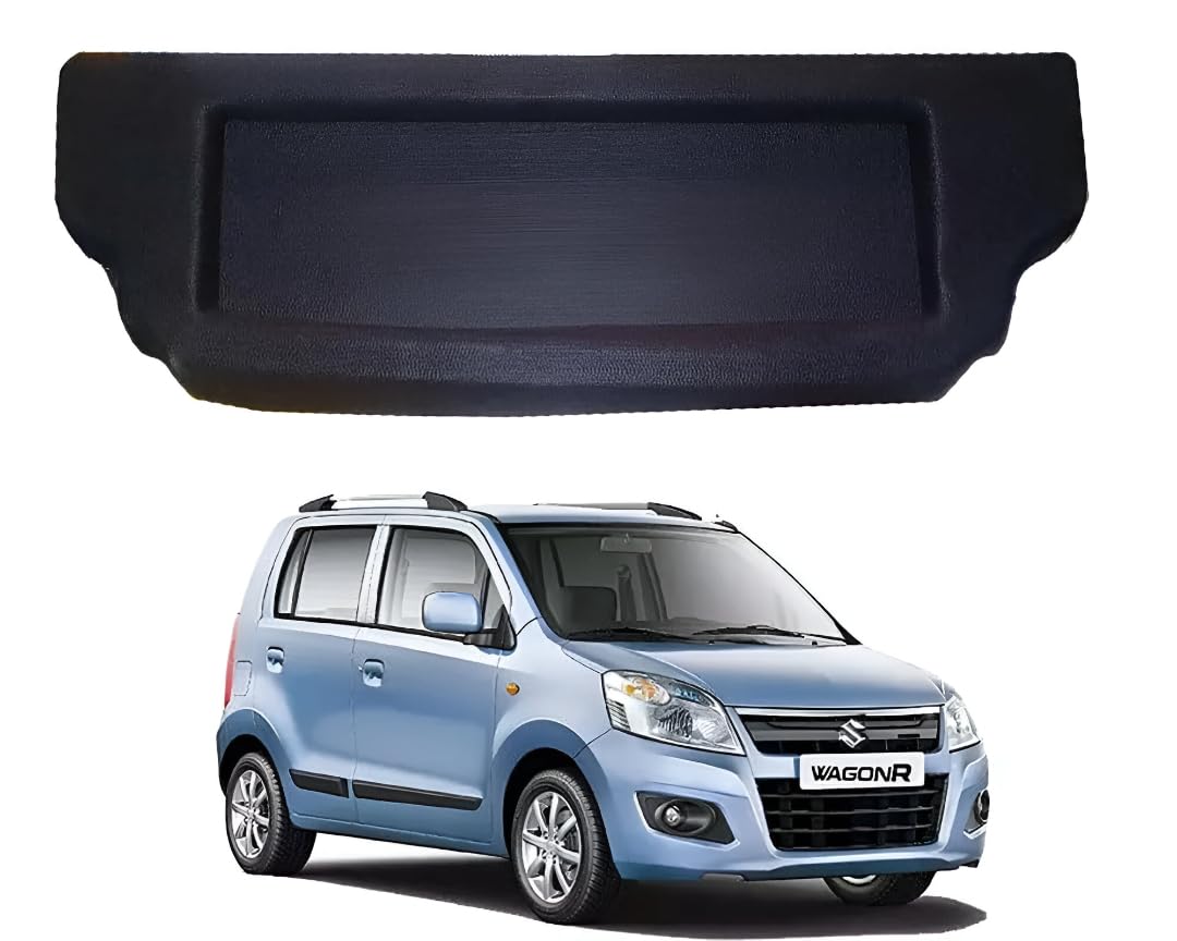 DriveForge Car Parcel Tray/Diggi Luggage Boot Tray Compatible with Maruti Suzuki WagonR (2019 Onwards) – Perfect Fitting Rear Luggage Storage Cover – Heavy Duty Injection Molded ABS Material (Black)-image-17
