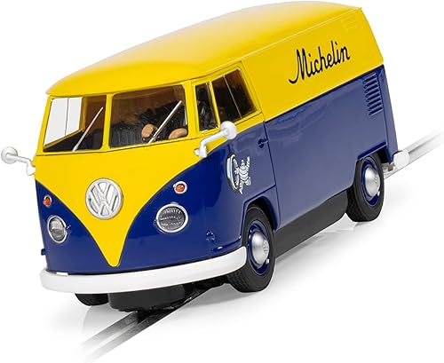 Scalextric Volkswagen T1b Michelin Neumáticos Panel Van 1:32 Slot Race Car C4357