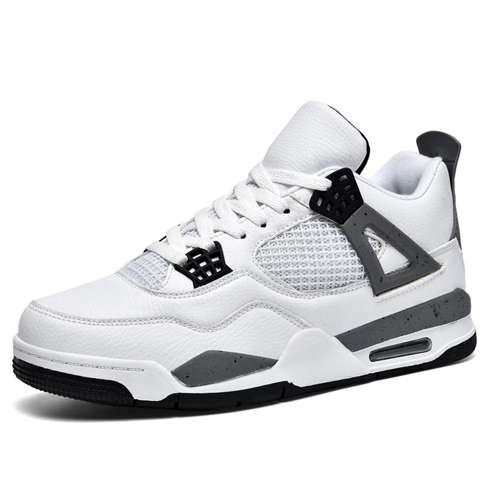 Aszeller Zapatillas de 4 Air Estilo Retro Skate clásicas para Hombre Mujer, para Baloncesto, Estilo Casual, para Correr, Caminar Zapatos formador