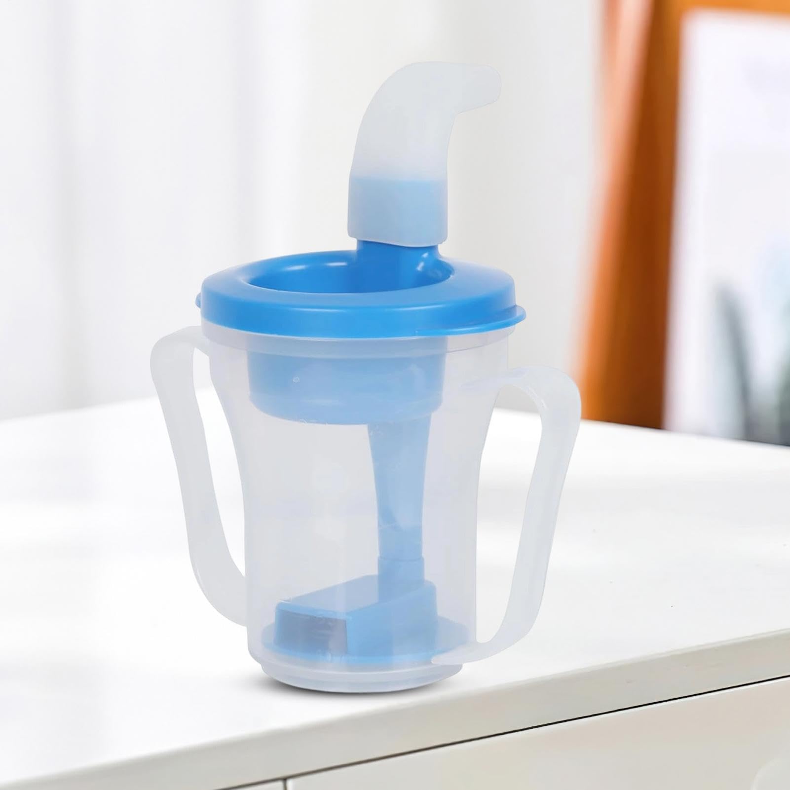 Tazas para disfagia para adultos | 5 o 10 Control Sorso Anti-Ahogamiento Dispensador de Beber Antigoteo | Ancianos Antigoteo | Para Hospital Casa Prevenir Asfixia Deglución Ancianos