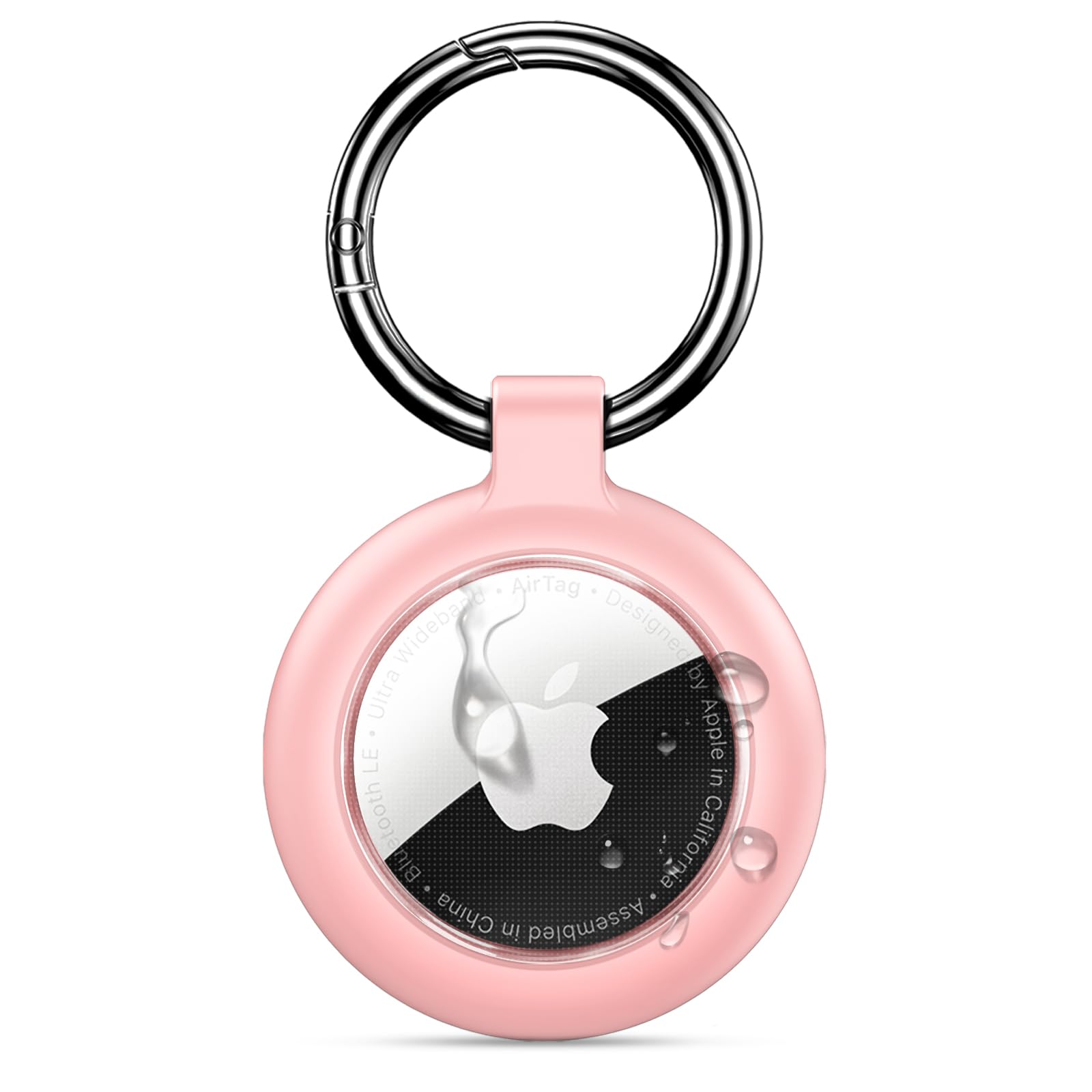 Inesore Custodia Impermeabile IPX8 Per AirTag – Design Twist-Lock Con Portachiavi, Set 4 Pezzi - 2