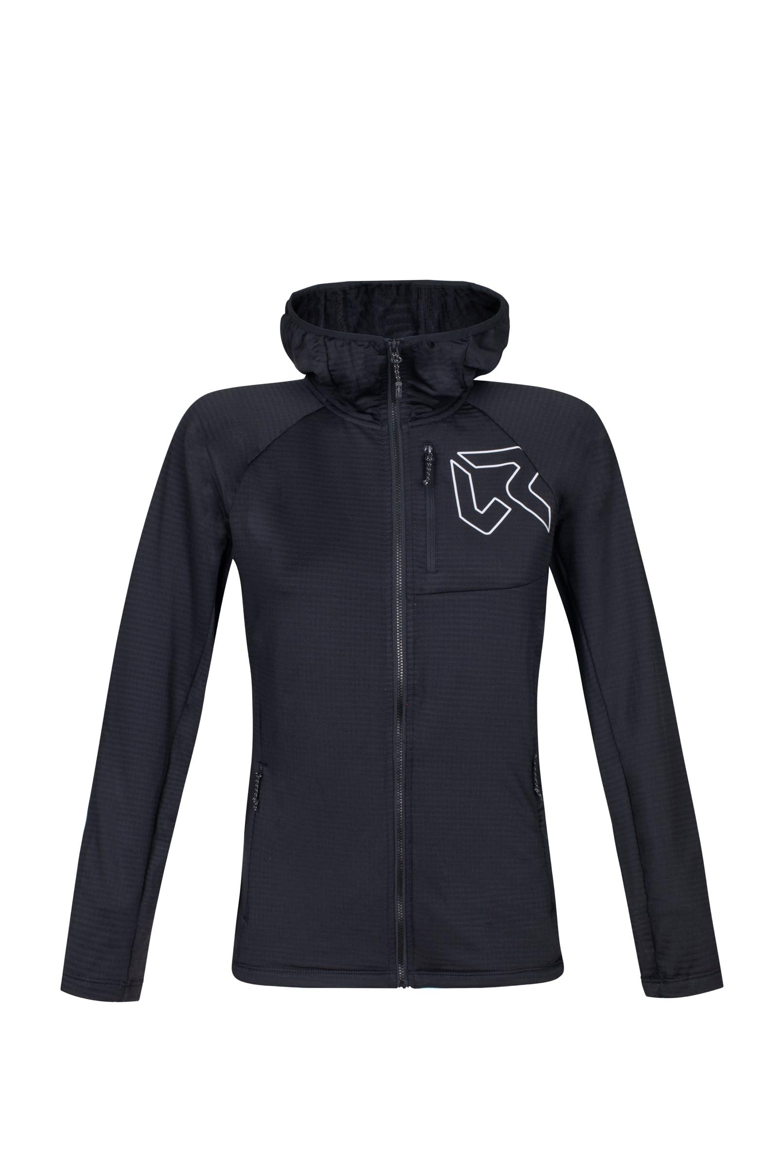 Rock Experience | Arrows Hoodie Woman Fleece | Technical Mountain Sweatshirt | Outdoor