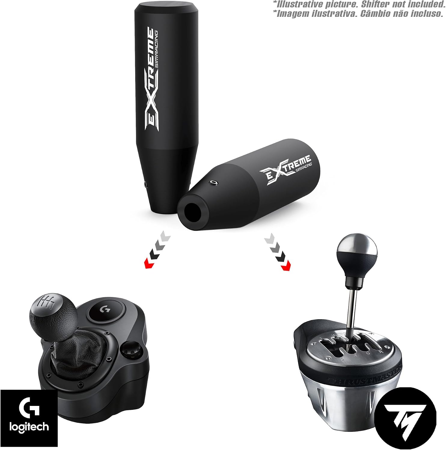 Extreme Sim Racing Shift Knob Add-on for Logitech G25, G27, G29, G920 and Thrustmaster TH8 image 3