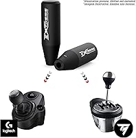 Vista 3 de Extreme Sim Racing - Pomo de palanca de cambios para Logitech G25, G27, G29, G920 y Thrustmaster TH8
