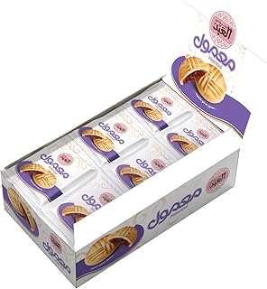 علبة معمول تمر من العبد تحتوي على 12 قطعة، عديم الرائحة، للجنسين، 25.0 ملليلتر