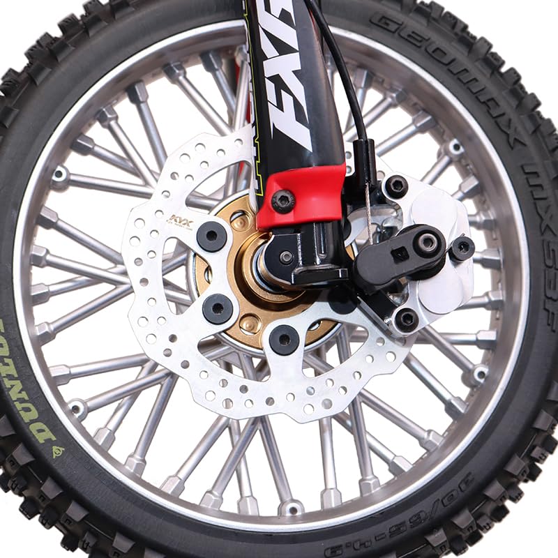 KYX Racing Aluminum Front Wheel Hub Upgrades Parts Accessories for 1/4 RC Motorcycle Losi Promoto-MX