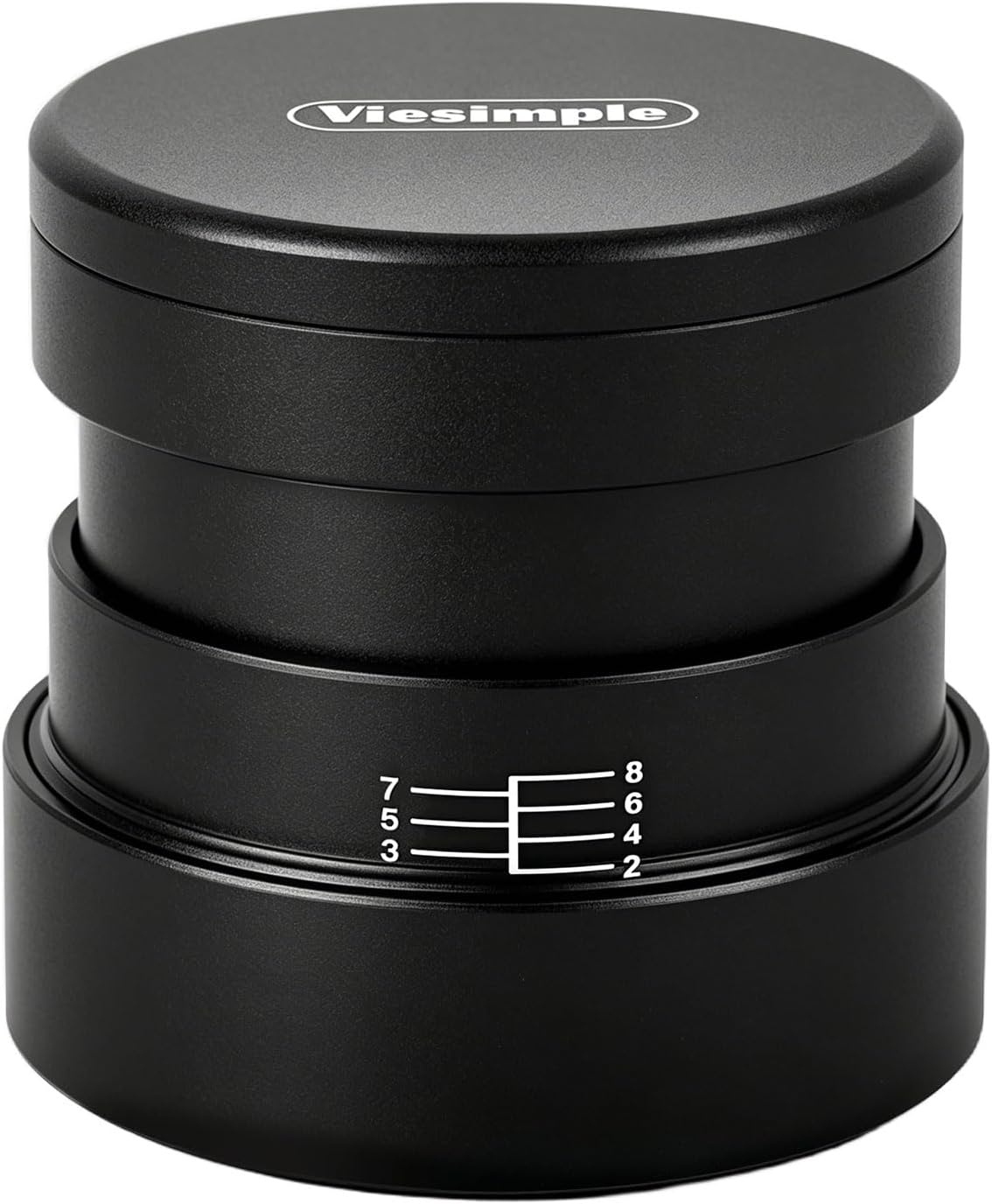 X3 Patented 53.3mm Espresso Tamper and Coffee Distributor, No-Flip Single-Head 2-in-1 Distribution Tool, 30lb Calibrated Spring-Loaded Tamper, Compatible with Breville 54mm Portafilters