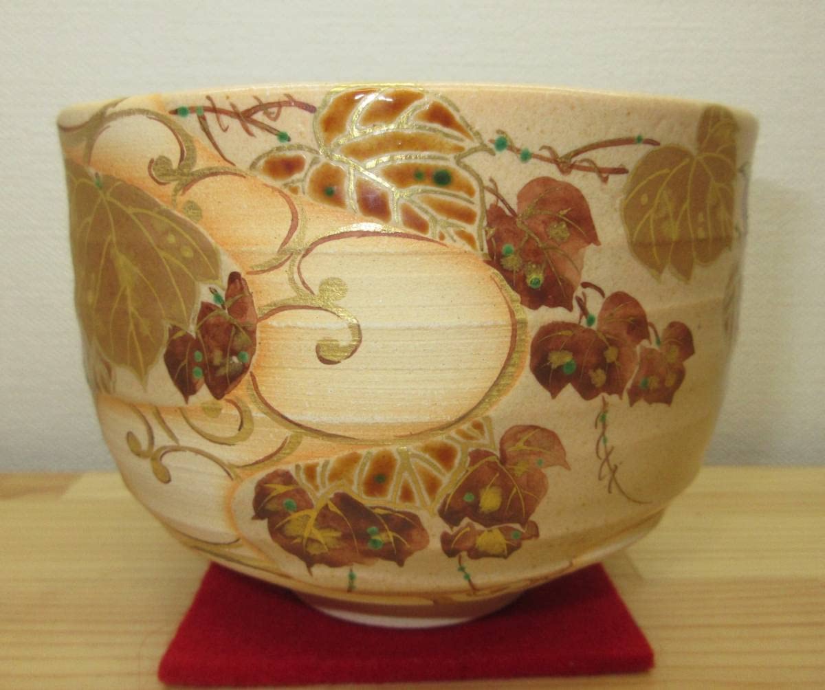 送料込【逢絢亭・新品】茶道具 茶碗 京焼 光琳水 蔦の絵 ３代 中村秋峰 共箱 Amazon.co.jp: 逢絢亭茶道具 茶碗 京焼 光琳水 蔦の図 3代 中村