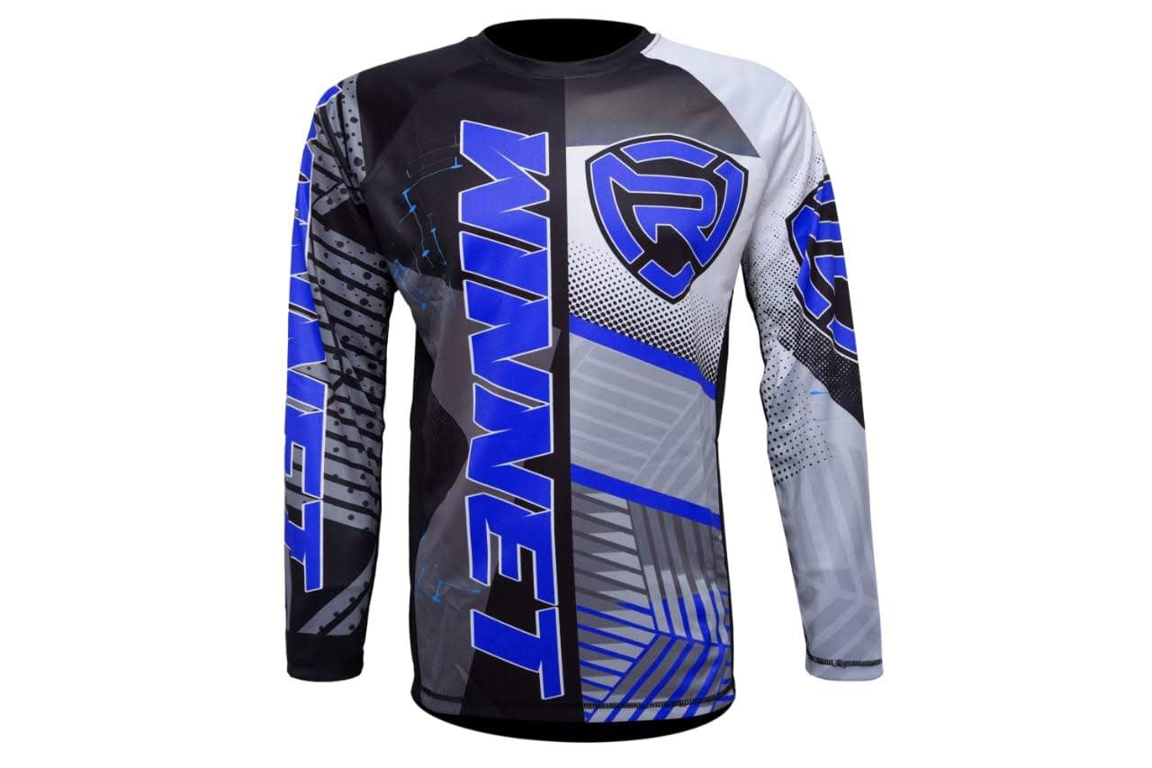 WinNet Completo tuta kit per moto da cross enduro quad fuori strada maglia maglietta e pantalone completino