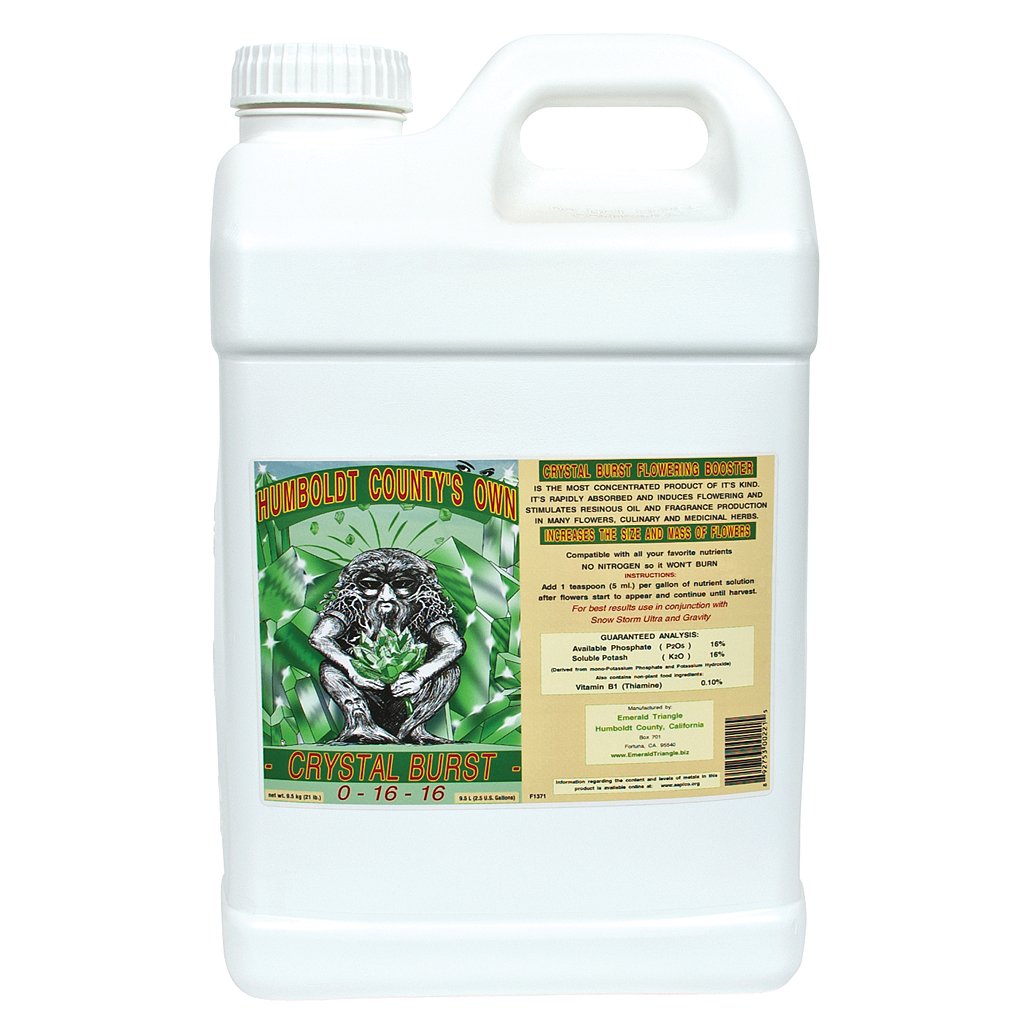 Humboldt County's Own Crystal Burst, 2.5 Gallon