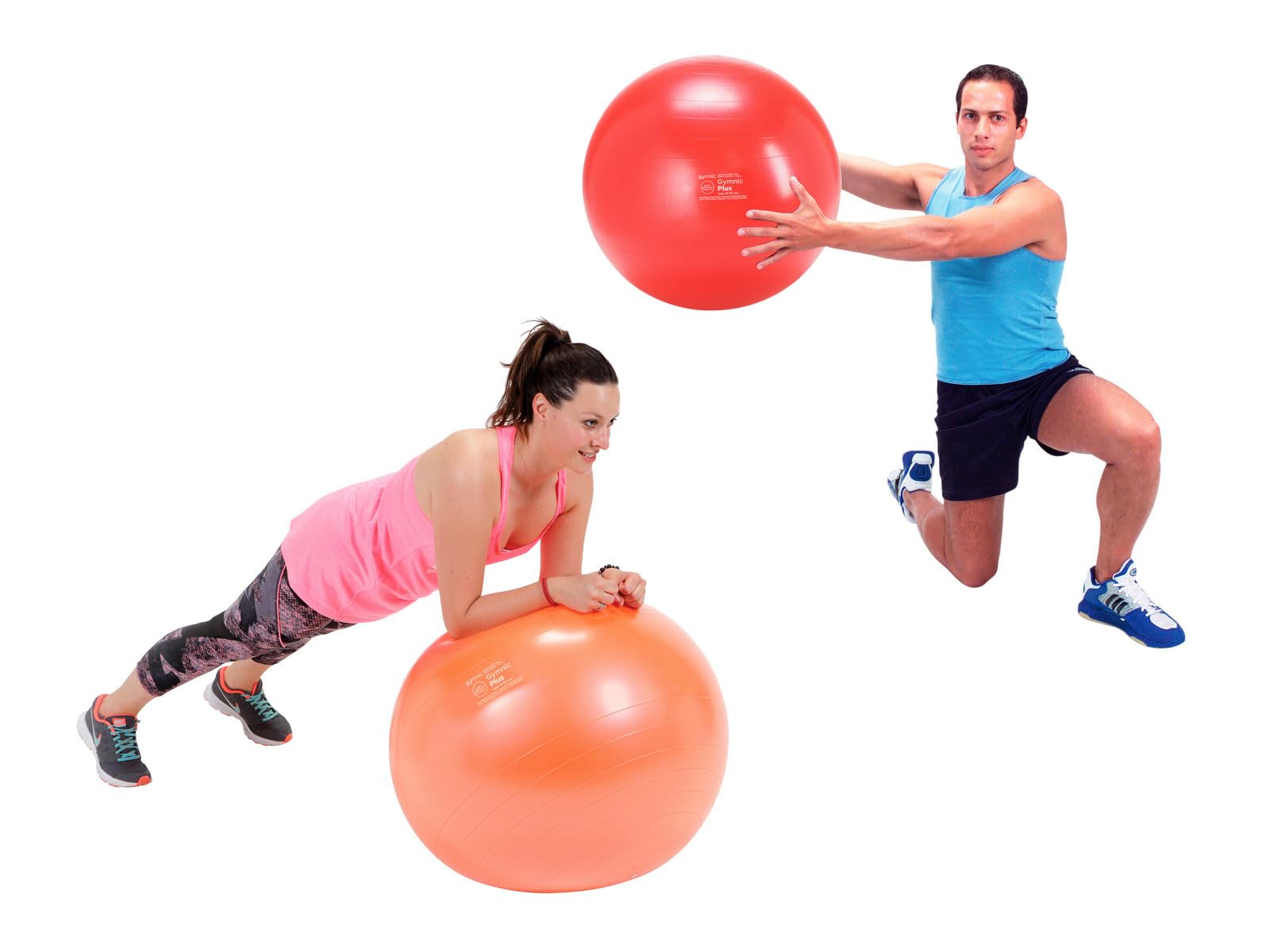 Gymnic Classic Plus Burst-Resistant Exercise Ball Blue 65 cm product thumbnail 4