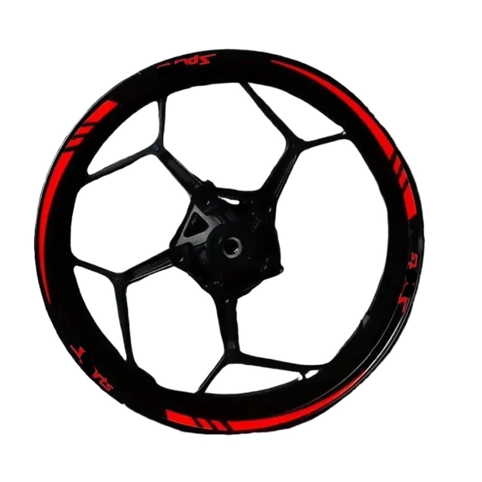 Hub Decals Rim Enhance Visibility with Reflective Wheel Rim Stripe Tape Sticker Motorcycle and Bicycle Wheels Stripe Tape
