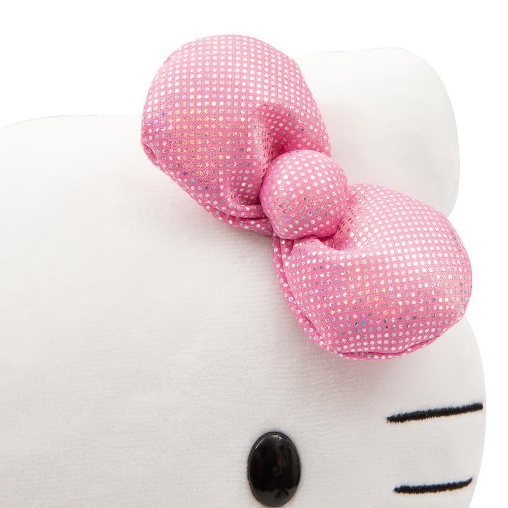 Hello Kitty, Peluche 30 cm, Robe à Pois Roses, 3+, HKT122