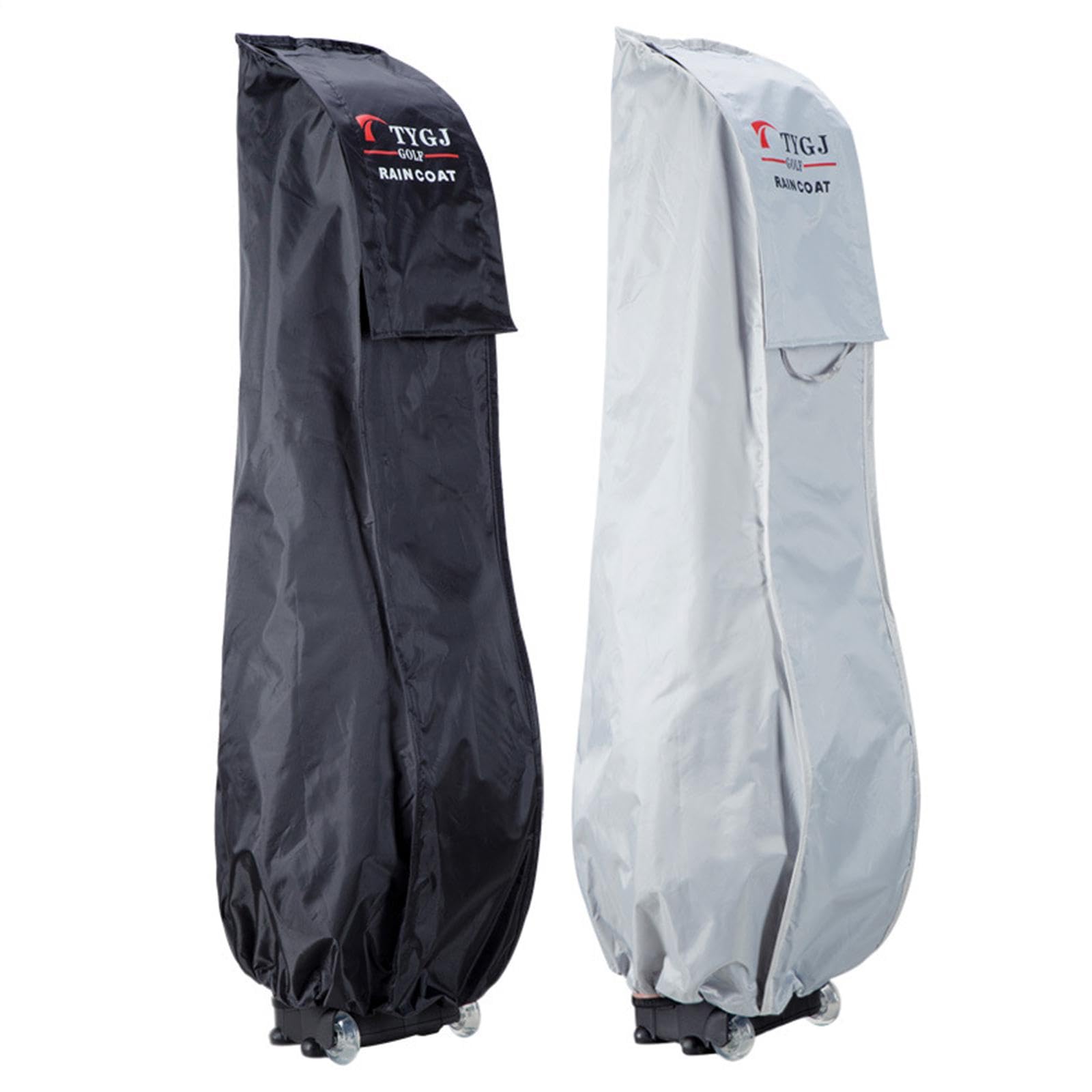 Golf Bag Cover Staubschutzbezug mit Reißverschluss Leichter Wasserdichter Nylon Überzug Elastischer Boden Schutz für für Outdoor Aufbewahrung