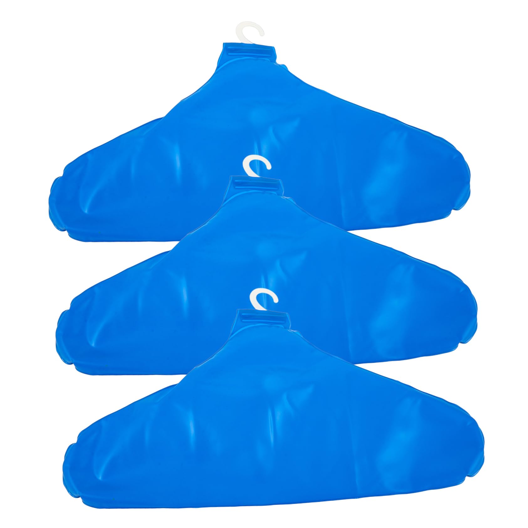 Hohopeti 3er-Set Wäschebügel Für Unterwegs Klemmbügel Für Den Außenbereich Aufblasbare Kleiderbügel Platzsparend Für Camping Und Zuhause 3 Stück X 3